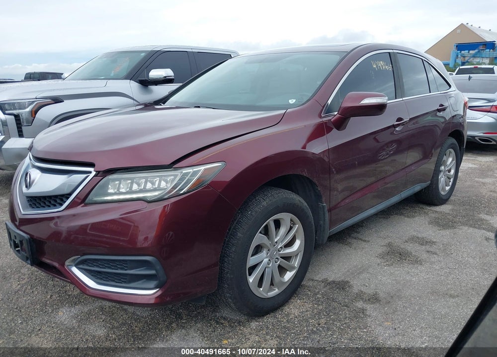 2018 ACURA RDX TECHNOLOGY   WATCH PLUS PACKAGES/TECHNOLOGY PACKAGE VIN: 5J8TB3H58JL002833