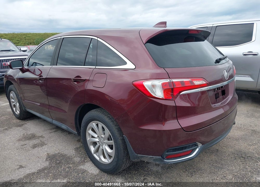 2018 ACURA RDX TECHNOLOGY   WATCH PLUS PACKAGES/TECHNOLOGY PACKAGE VIN: 5J8TB3H58JL002833