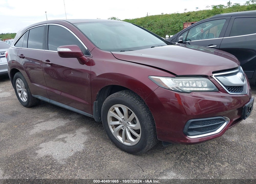 2018 ACURA RDX TECHNOLOGY   WATCH PLUS PACKAGES/TECHNOLOGY PACKAGE VIN: 5J8TB3H58JL002833