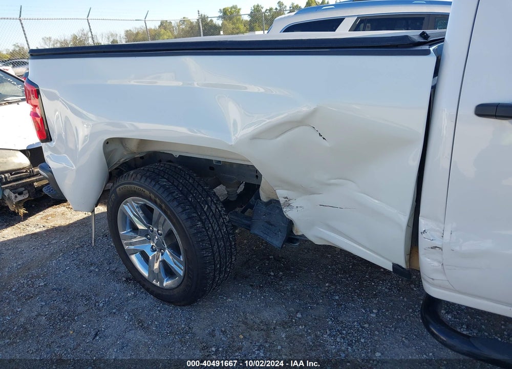 2018 CHEVROLET SILVERADO 1500 CUSTOM VIN: 1GCRCPEH8JZ104576