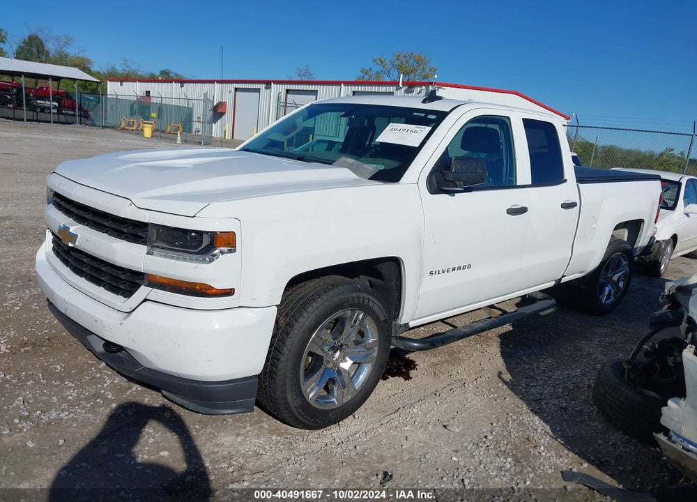 2018 CHEVROLET SILVERADO 1500 CUSTOM VIN: 1GCRCPEH8JZ104576