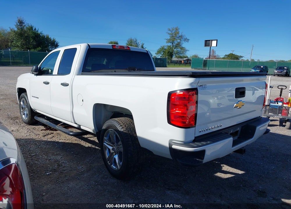 2018 CHEVROLET SILVERADO 1500 CUSTOM VIN: 1GCRCPEH8JZ104576