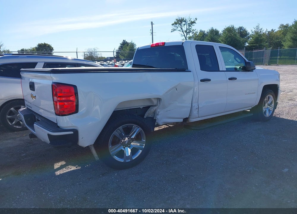 2018 CHEVROLET SILVERADO 1500 CUSTOM VIN: 1GCRCPEH8JZ104576