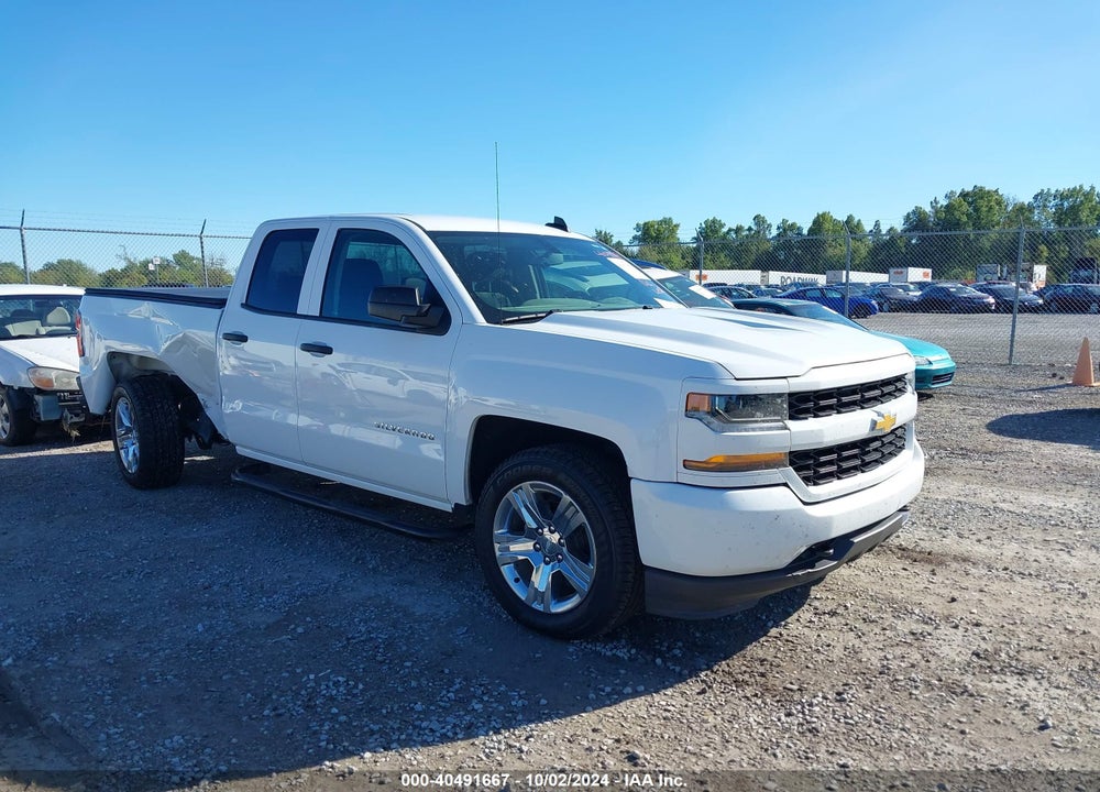 2018 CHEVROLET SILVERADO 1500 CUSTOM VIN: 1GCRCPEH8JZ104576