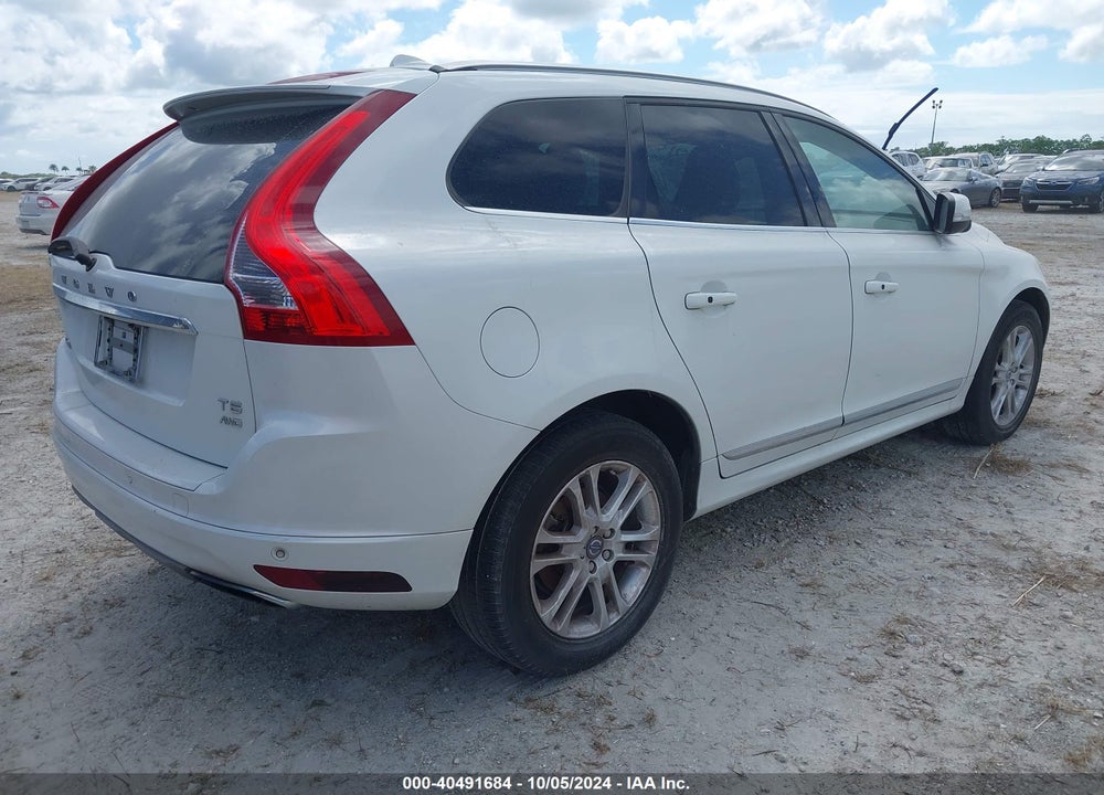 2016 VOLVO XC60 T5 PREMIER VIN: YV4612RK4G2887539