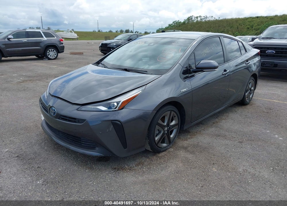2020 TOYOTA PRIUS XLE VIN: JTDKARFU2L3118820