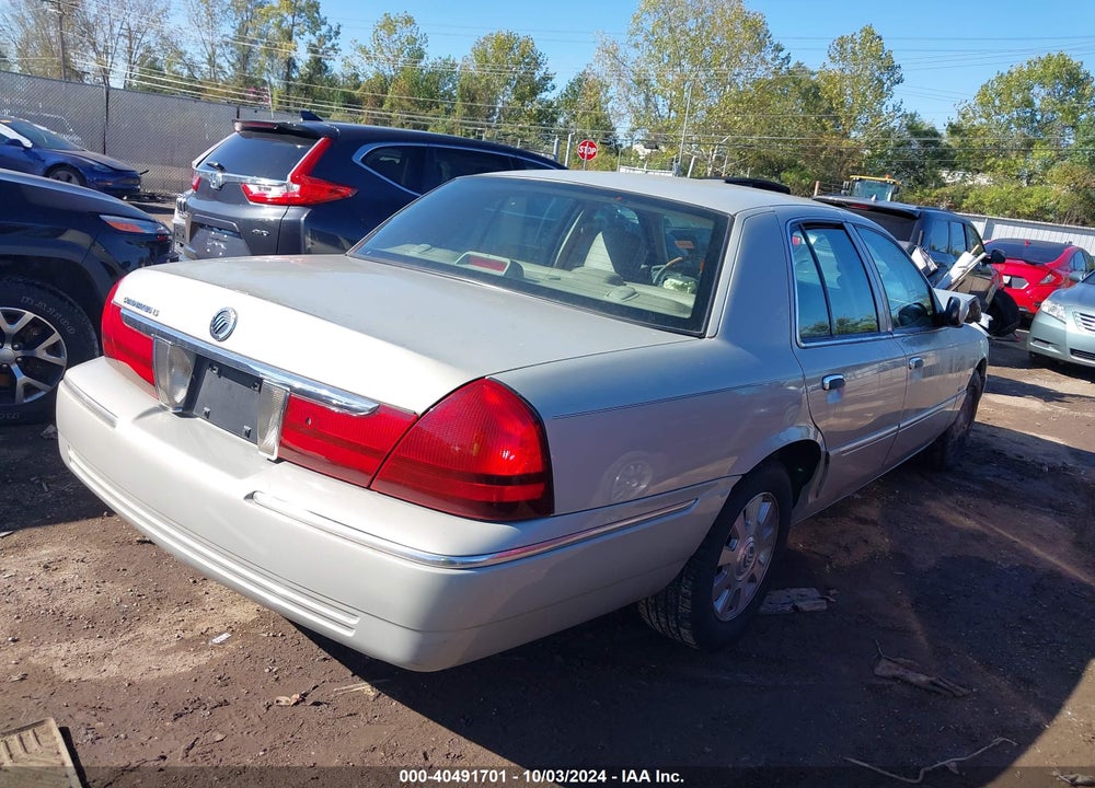 2003 MERCURY GRAND MARQUIS LS VIN: 2MEFM75W03X706555