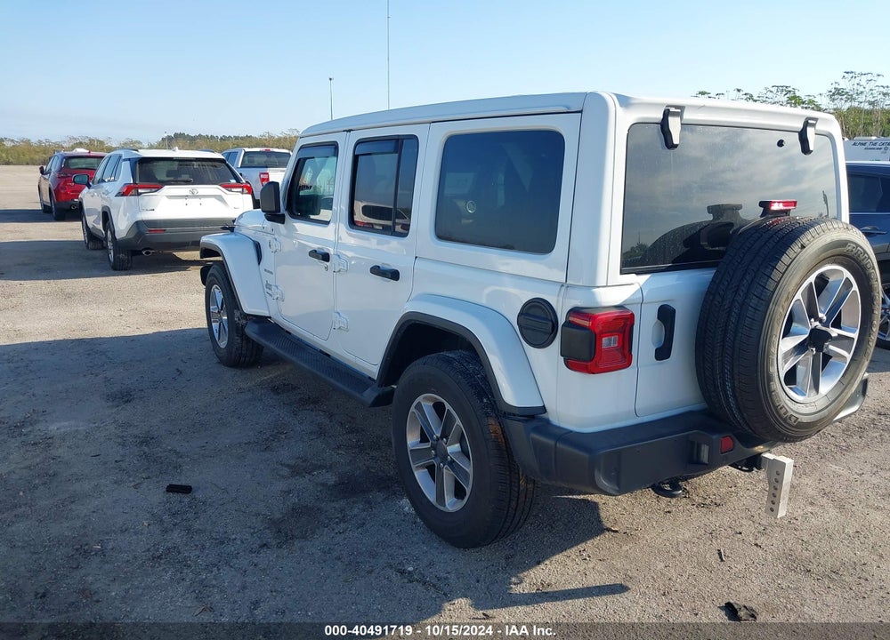 2021 JEEP WRANGLER UNLIMITED SAHARA 4X4 VIN: 1C4HJXEG7MW701734
