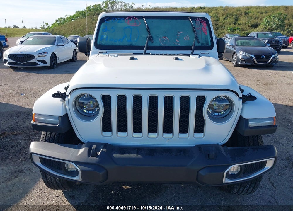 2021 JEEP WRANGLER UNLIMITED SAHARA 4X4 VIN: 1C4HJXEG7MW701734