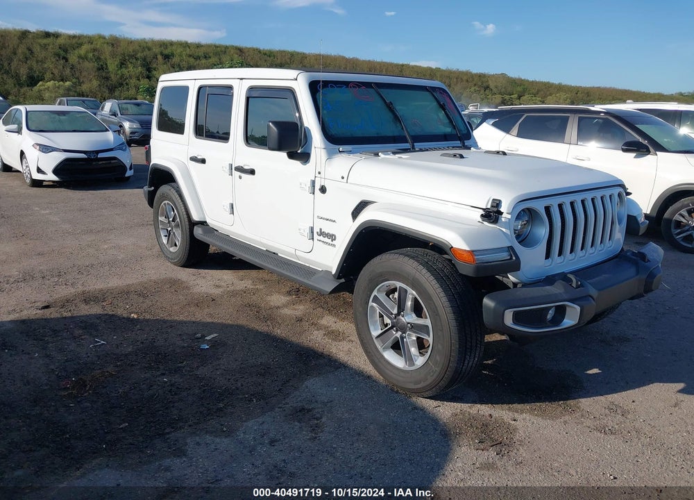 2021 JEEP WRANGLER UNLIMITED SAHARA 4X4 VIN: 1C4HJXEG7MW701734