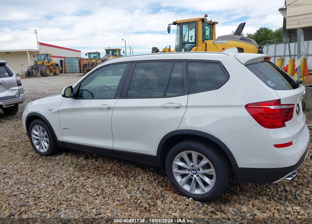 2016 BMW X3 SDRIVE28I VIN: 5UXWZ7C57G0T42859