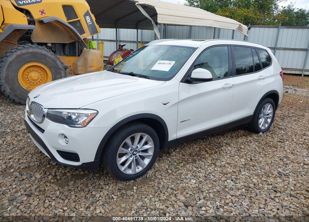 2016 BMW X3 SDRIVE28I VIN: 5UXWZ7C57G0T42859