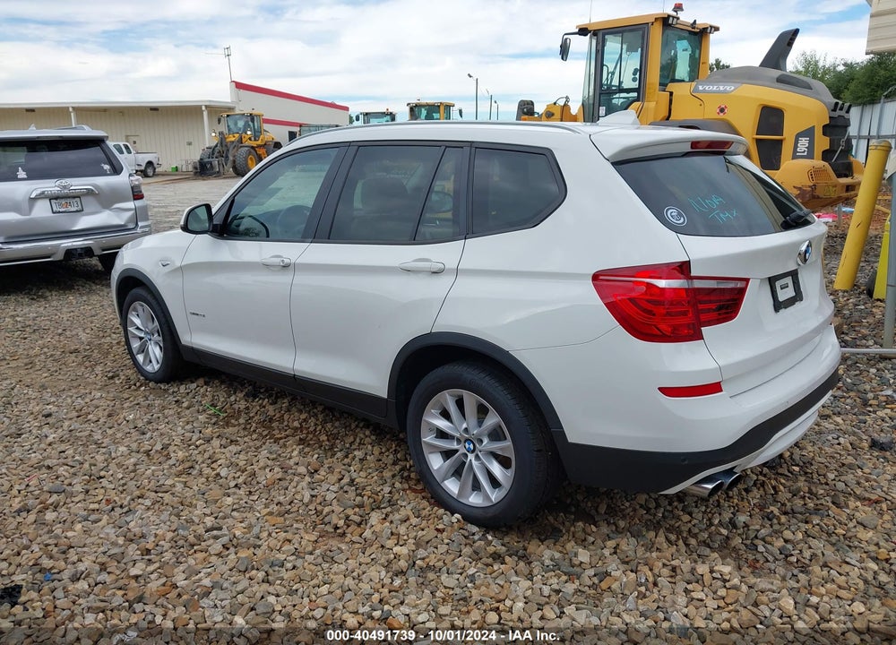 2016 BMW X3 SDRIVE28I VIN: 5UXWZ7C57G0T42859