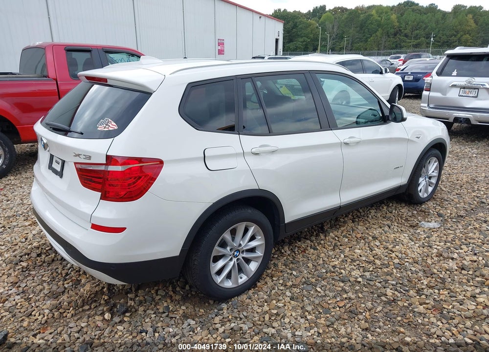 2016 BMW X3 SDRIVE28I VIN: 5UXWZ7C57G0T42859