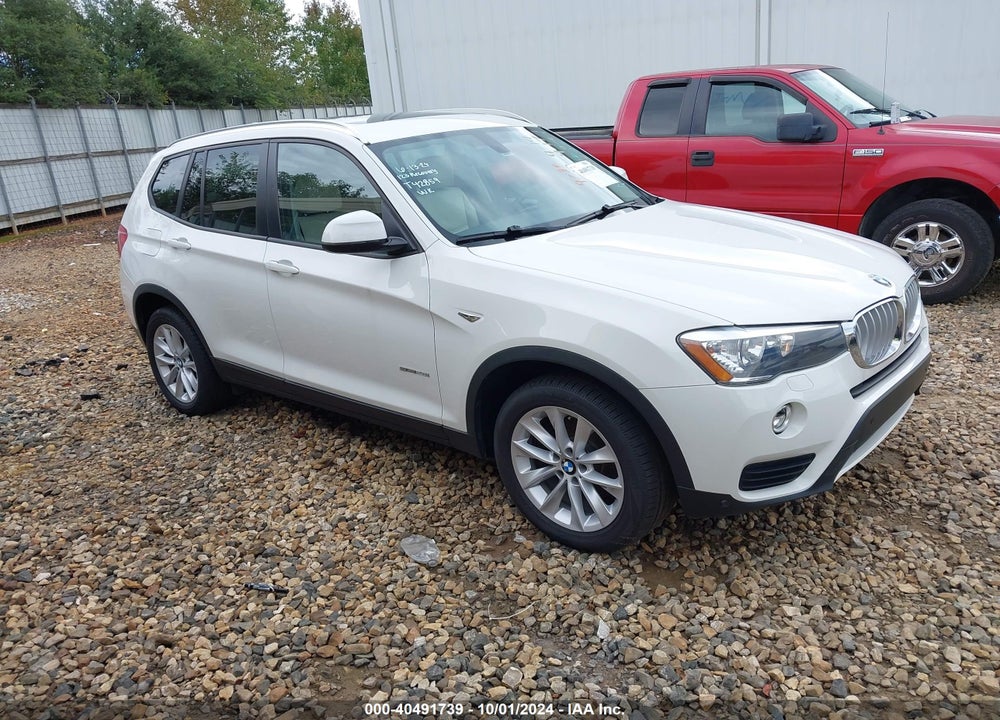 2016 BMW X3 SDRIVE28I VIN: 5UXWZ7C57G0T42859
