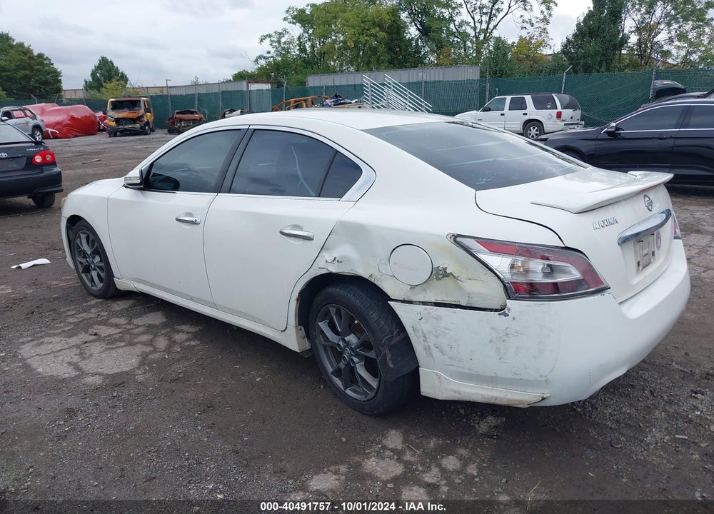2012 NISSAN MAXIMA 3.5 S VIN: 1N4AA5AP4CC806877
