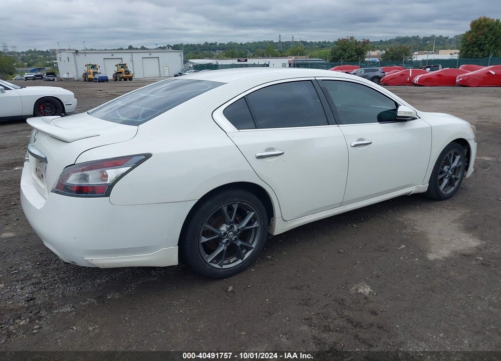 2012 NISSAN MAXIMA 3.5 S VIN: 1N4AA5AP4CC806877