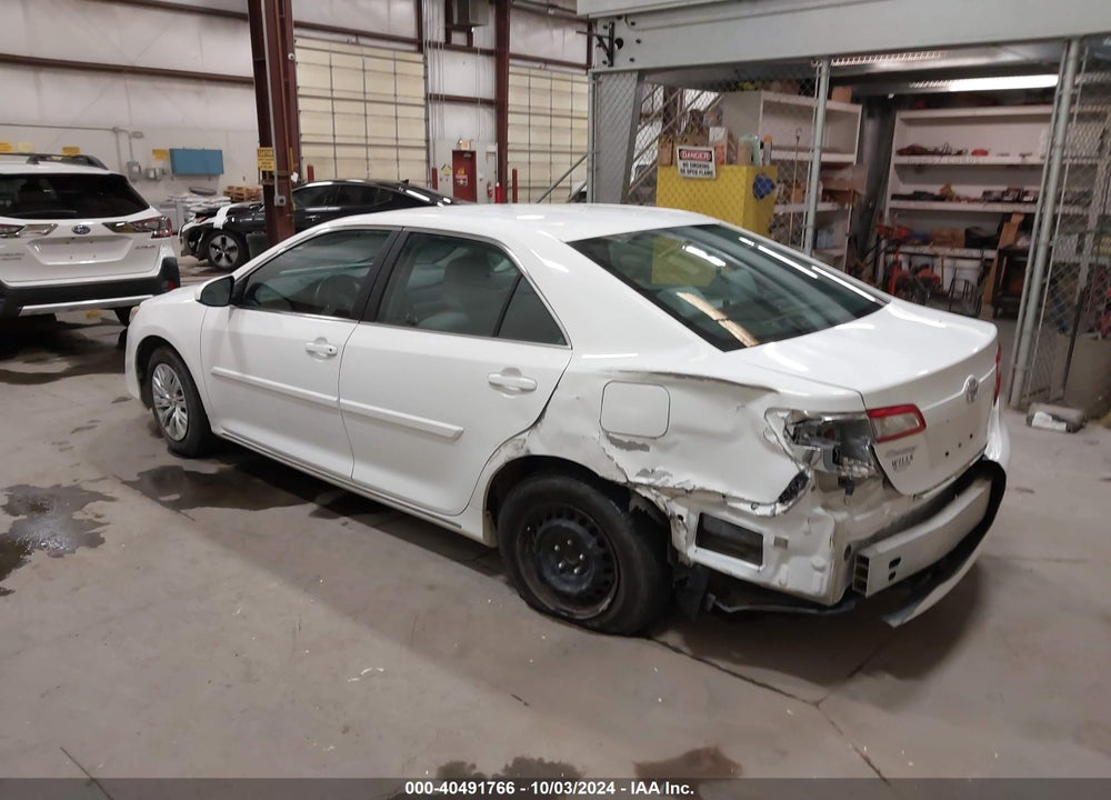 2013 TOYOTA CAMRY LE VIN: 4T4BF1FK3DR321696