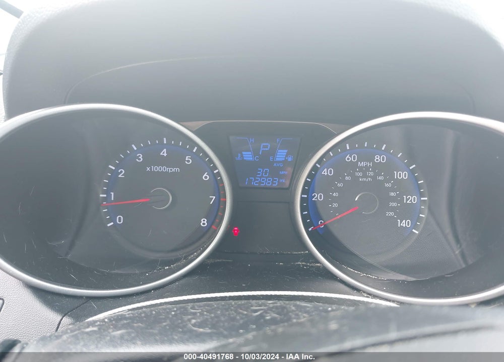 2014 HYUNDAI TUCSON SE VIN: KM8JU3AGXEU797293
