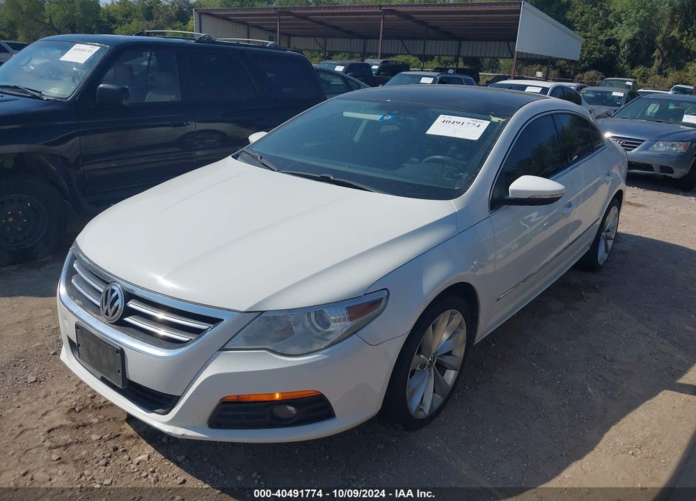2012 VOLKSWAGEN CC LUX LIMITED VIN: WVWHN7ANXCE545721