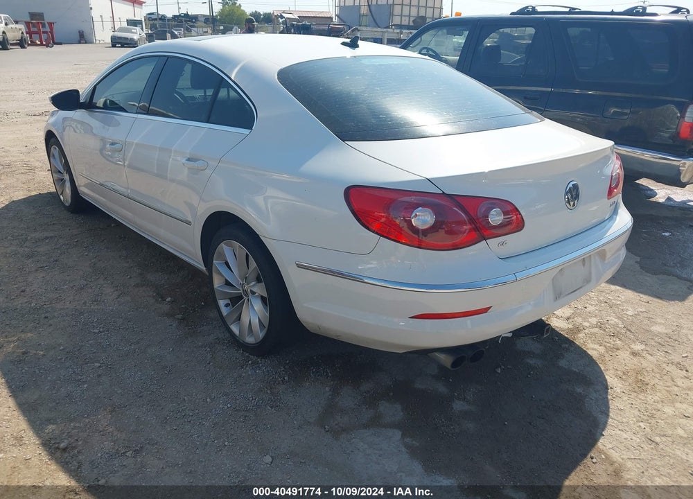 2012 VOLKSWAGEN CC LUX LIMITED VIN: WVWHN7ANXCE545721