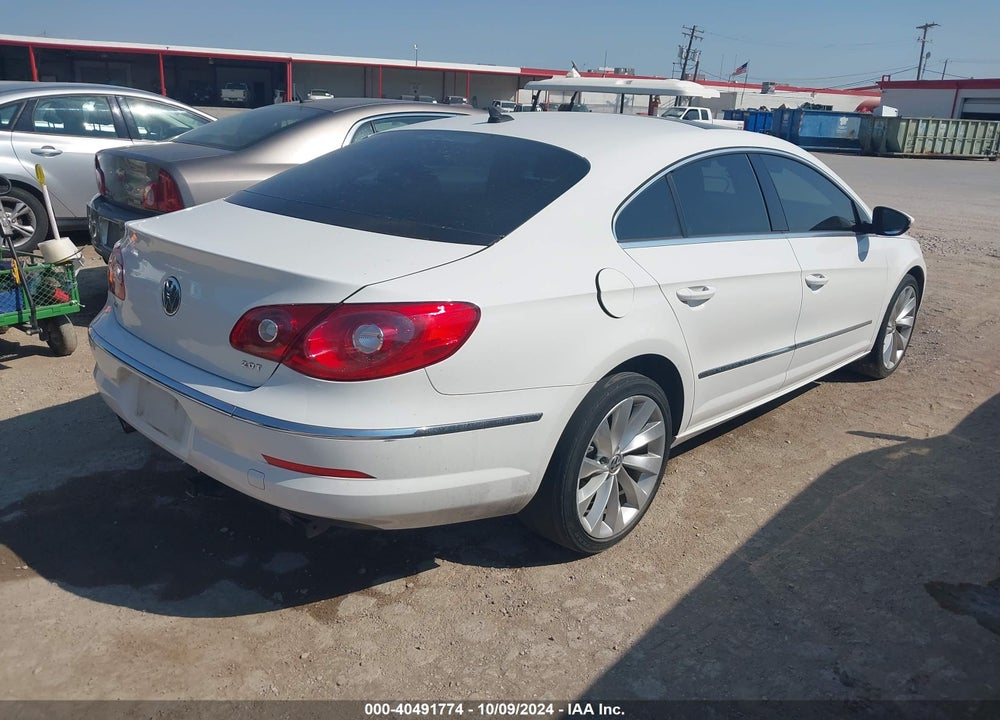 2012 VOLKSWAGEN CC LUX LIMITED VIN: WVWHN7ANXCE545721