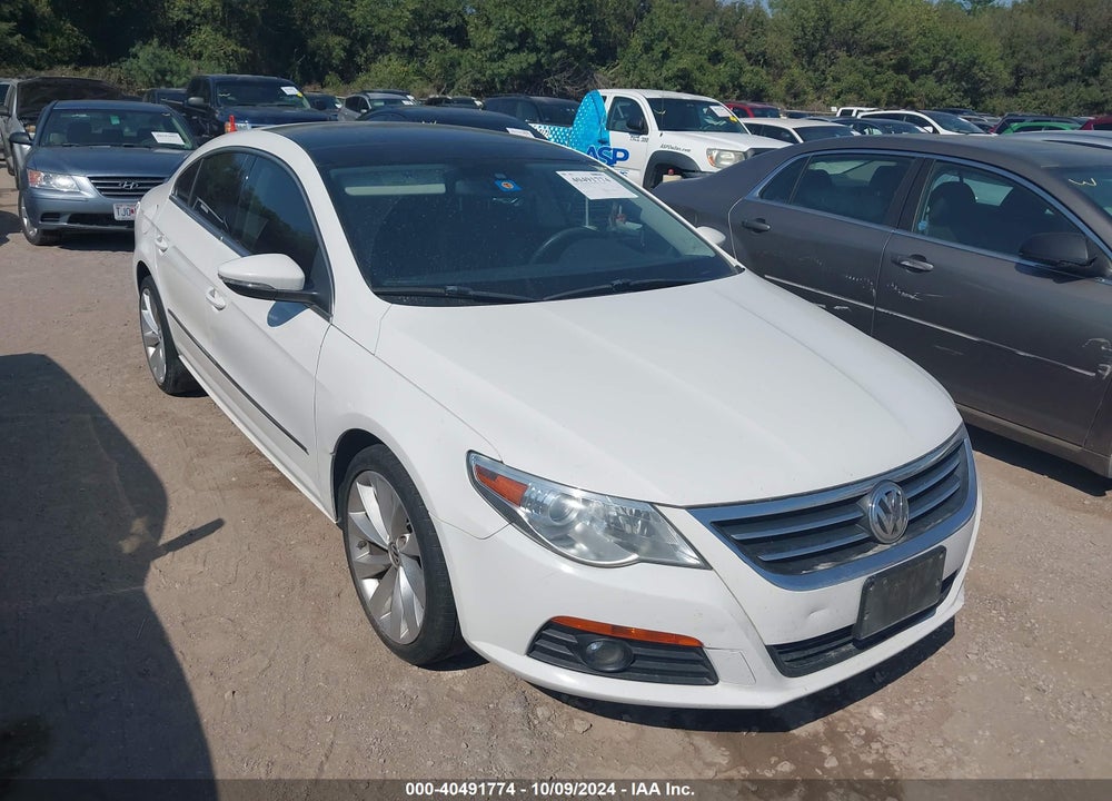 2012 VOLKSWAGEN CC LUX LIMITED VIN: WVWHN7ANXCE545721