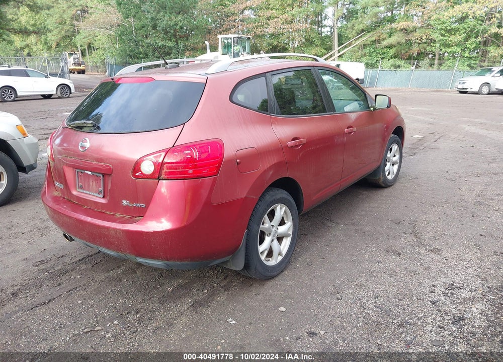 2009 NISSAN ROGUE SL VIN: JN8AS58V69W172737