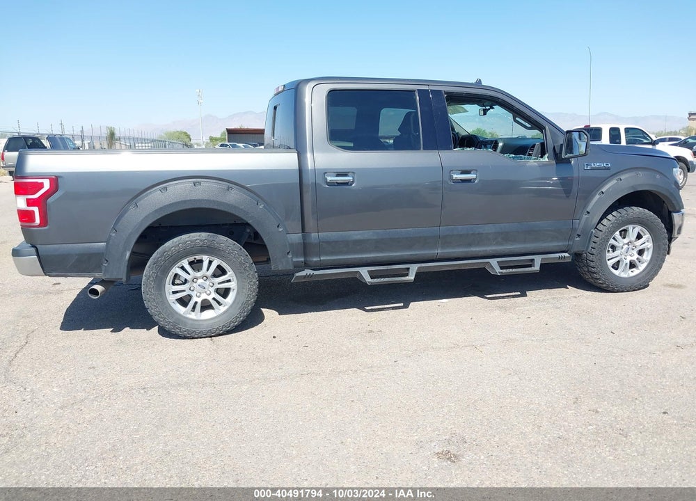 2018 FORD F-150 XLT VIN: 1FTEW1EPXJKF81609