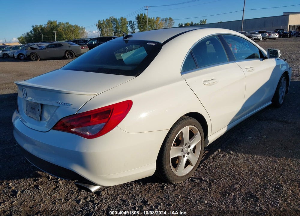2015 MERCEDES-BENZ CLA 250 4MATIC VIN: WDDSJ4GB6FN181711
