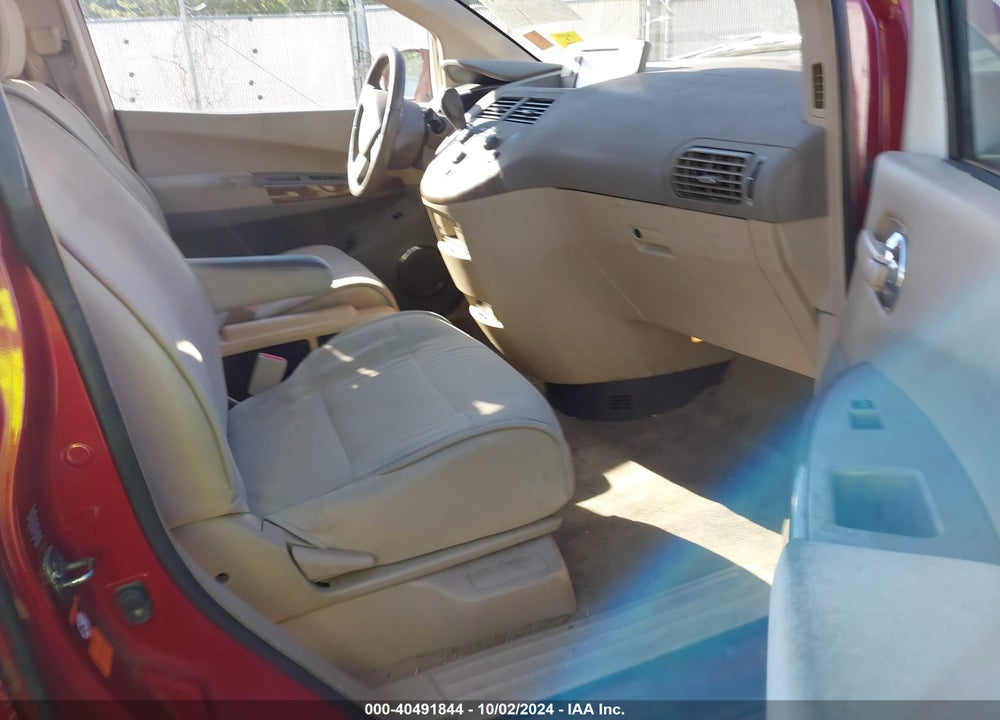 2008 NISSAN QUEST 3.5 SL VIN: 5N1BV28U58N123669
