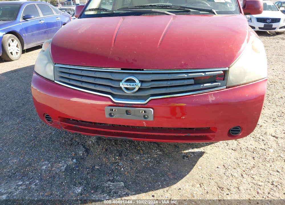 2008 NISSAN QUEST 3.5 SL VIN: 5N1BV28U58N123669