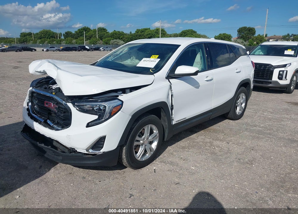 2020 GMC TERRAIN FWD SLE VIN: 3GKALMEV1LL294754
