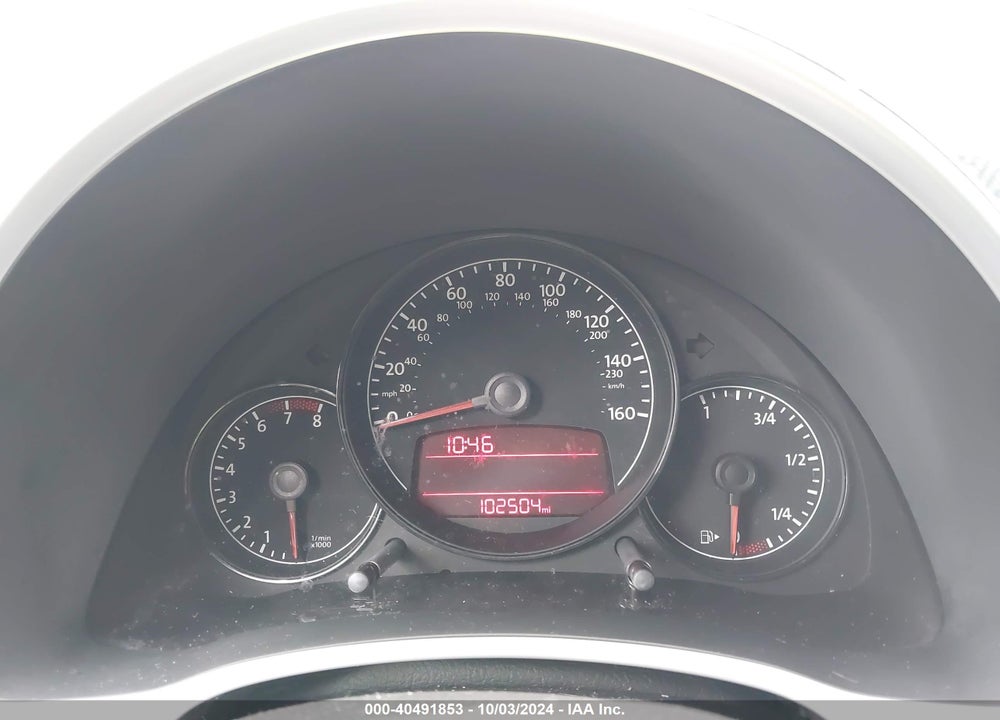 2012 VOLKSWAGEN BEETLE 2.0T VIN: 3VW4A7AT5CM647735
