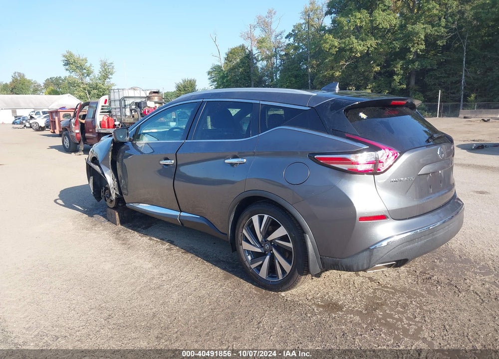 2016 NISSAN MURANO PLATINUM VIN: 5N1AZ2MH2GN168222