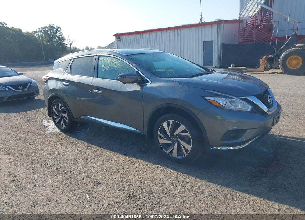 2016 NISSAN MURANO PLATINUM VIN: 5N1AZ2MH2GN168222