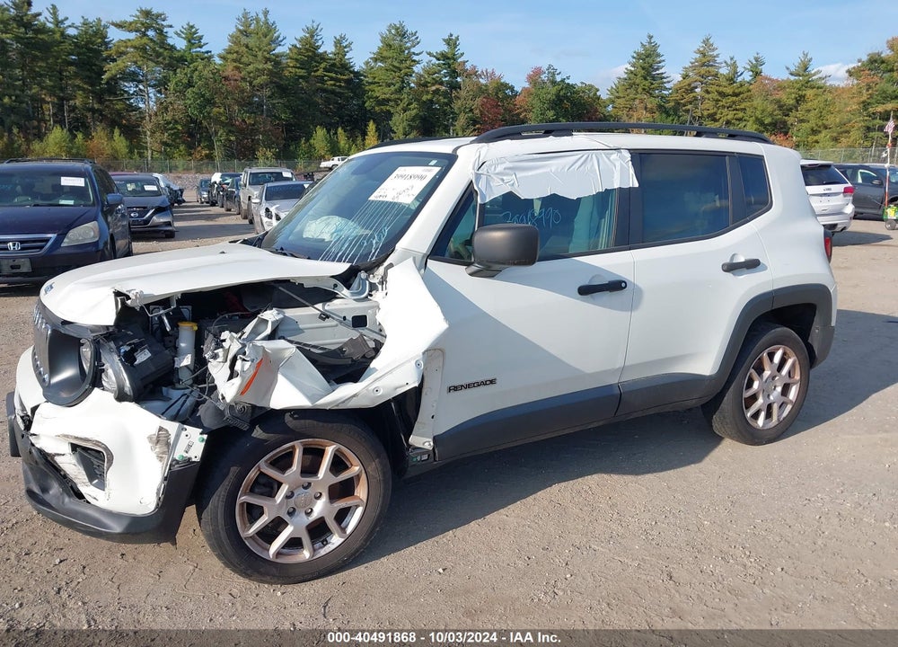 2019 JEEP RENEGADE SPORT 4X4 VIN: ZACNJBAB7KPK25718
