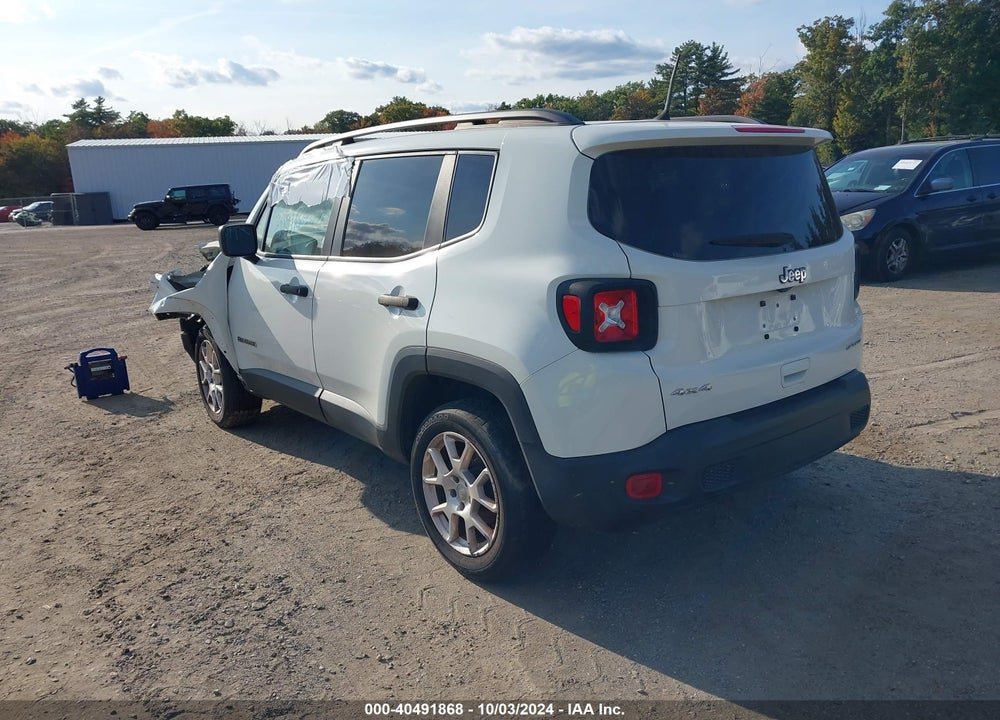 2019 JEEP RENEGADE SPORT 4X4 VIN: ZACNJBAB7KPK25718