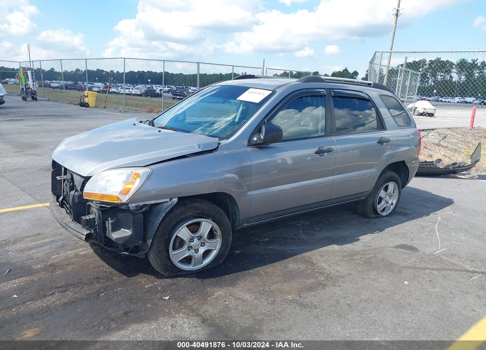 2008 KIA SPORTAGE VIN: KNDJF724287459206