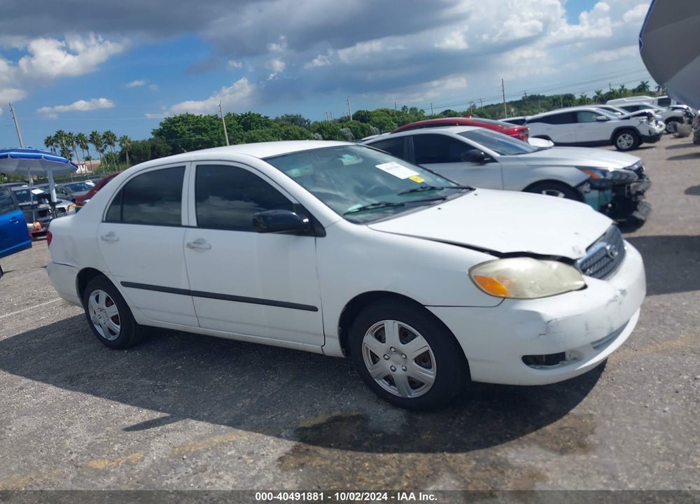 2005 TOYOTA COROLLA CE VIN: JTDBR32E752049247