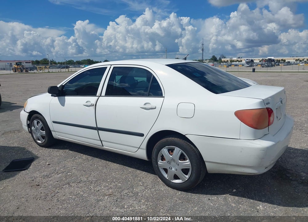 2005 TOYOTA COROLLA CE VIN: JTDBR32E752049247