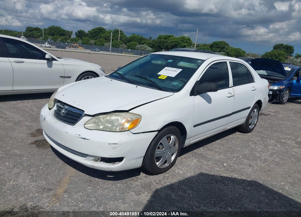 2005 TOYOTA COROLLA CE VIN: JTDBR32E752049247