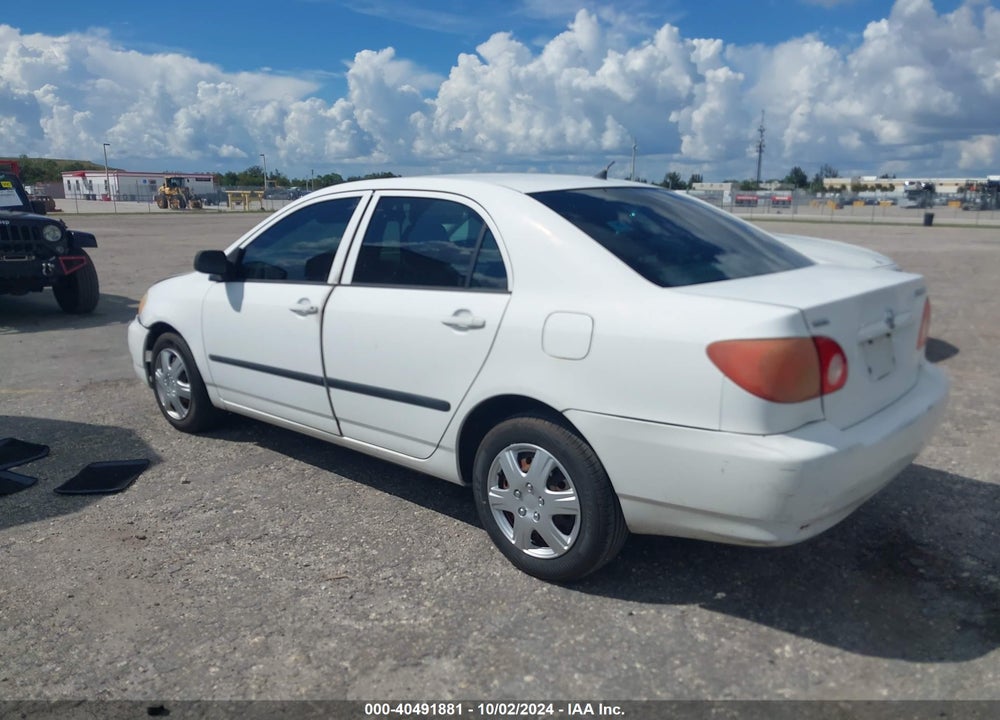 2005 TOYOTA COROLLA CE VIN: JTDBR32E752049247