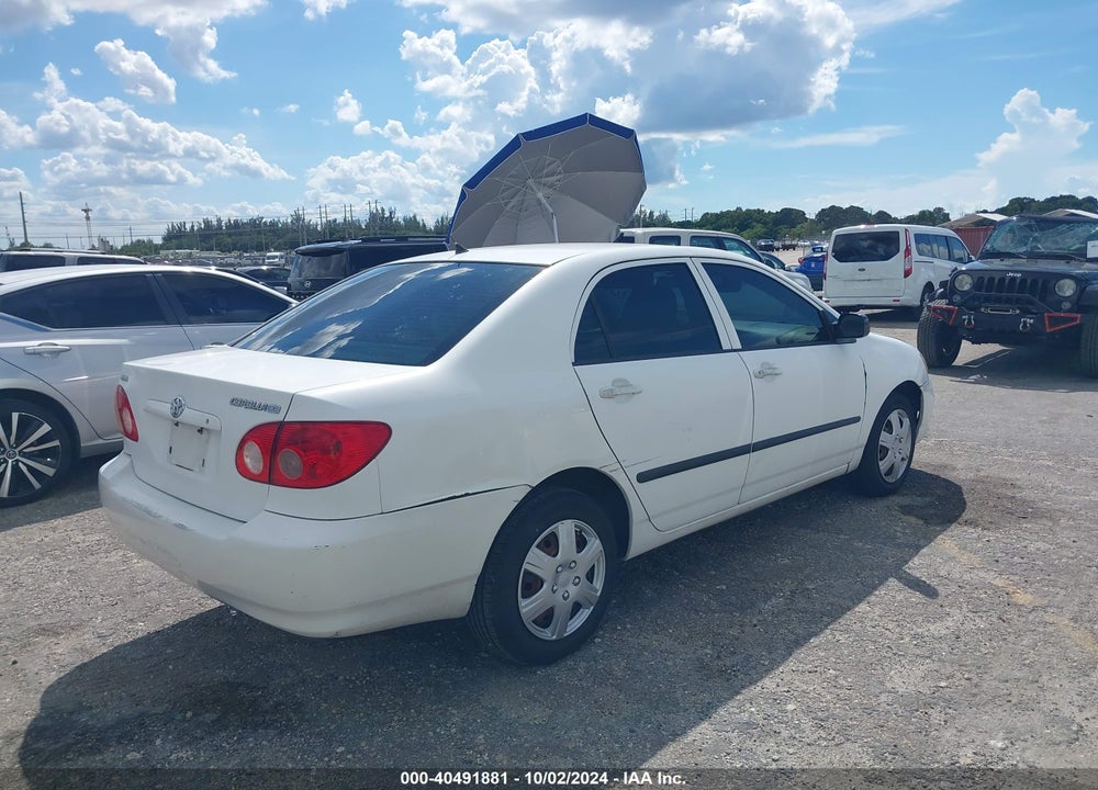 2005 TOYOTA COROLLA CE VIN: JTDBR32E752049247