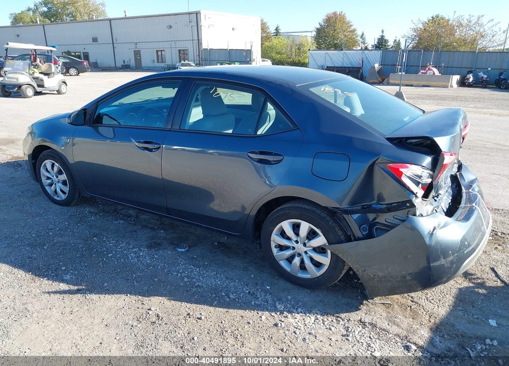 2015 TOYOTA COROLLA LE VIN: 2T1BURHE2FC443105