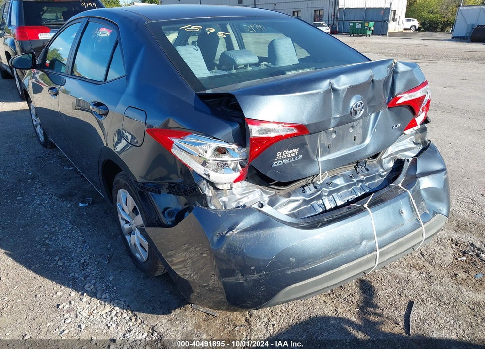 2015 TOYOTA COROLLA LE VIN: 2T1BURHE2FC443105