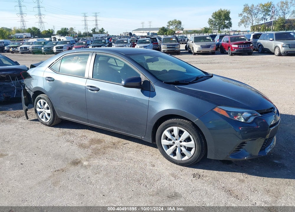 2015 TOYOTA COROLLA LE VIN: 2T1BURHE2FC443105