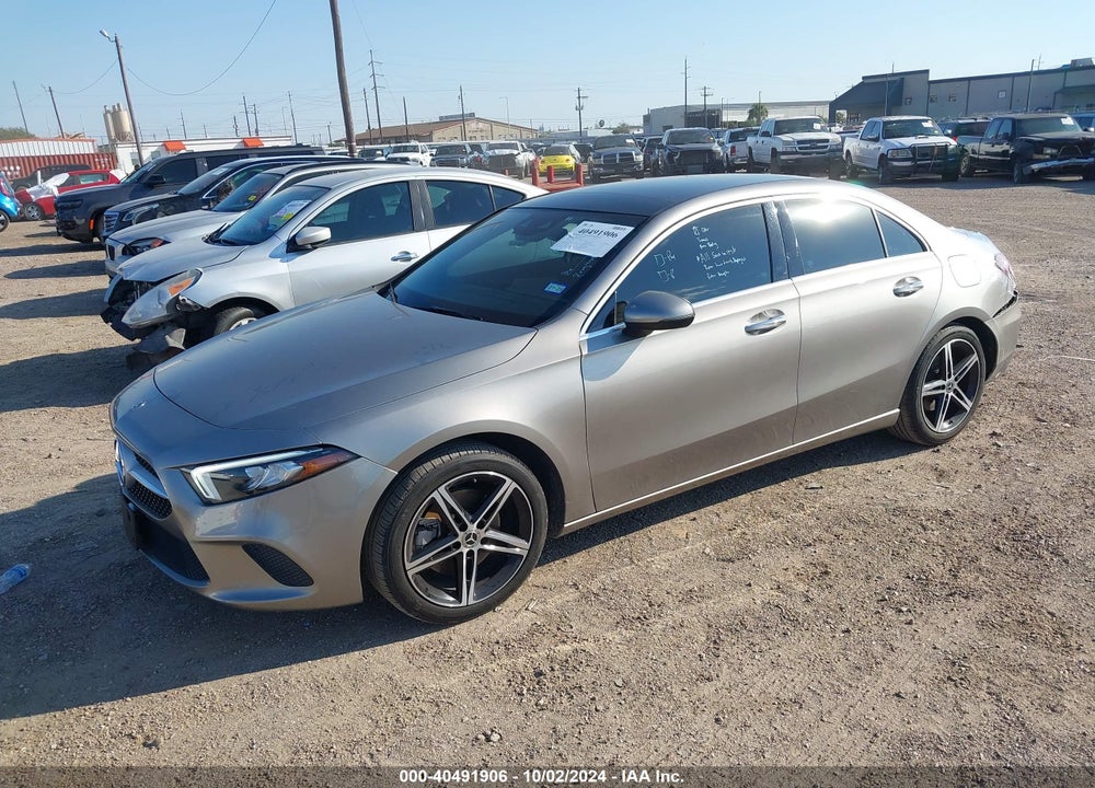 2019 MERCEDES-BENZ A 220 VIN: WDD3G4EB7KW001954