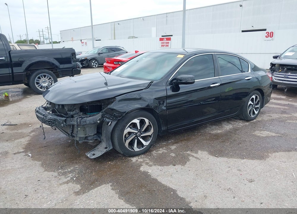 2016 HONDA ACCORD EX VIN: 1HGCR2F00GA054961