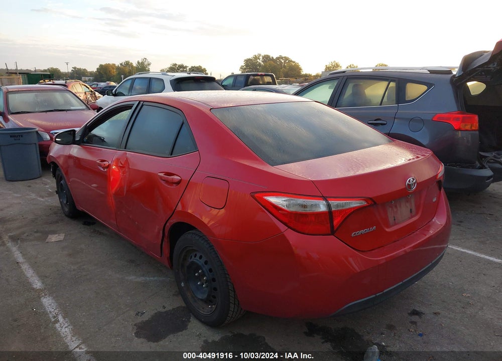 2015 TOYOTA COROLLA LE VIN: 2T1BURHE1FC377999